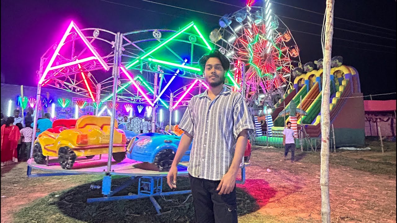 Kharagpur me Mela 🥳| Disneyland in Haveli Kharagpur