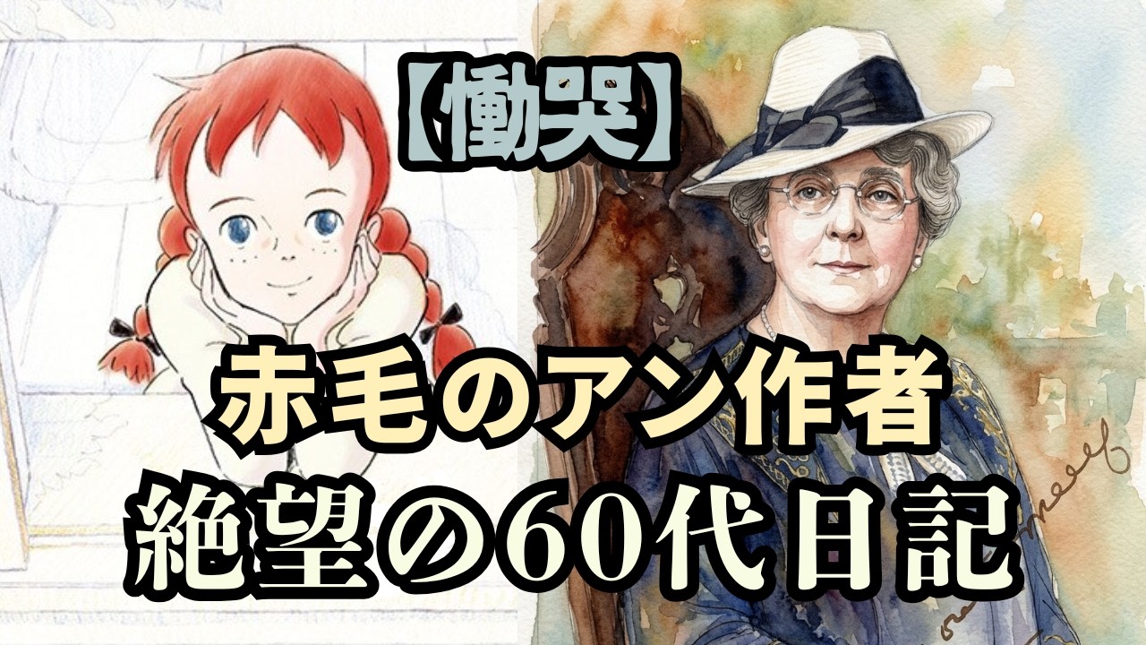 【赤毛のアン】作者モンゴメリの60代の衝撃的な日記　「闇」が凄絶すぎる