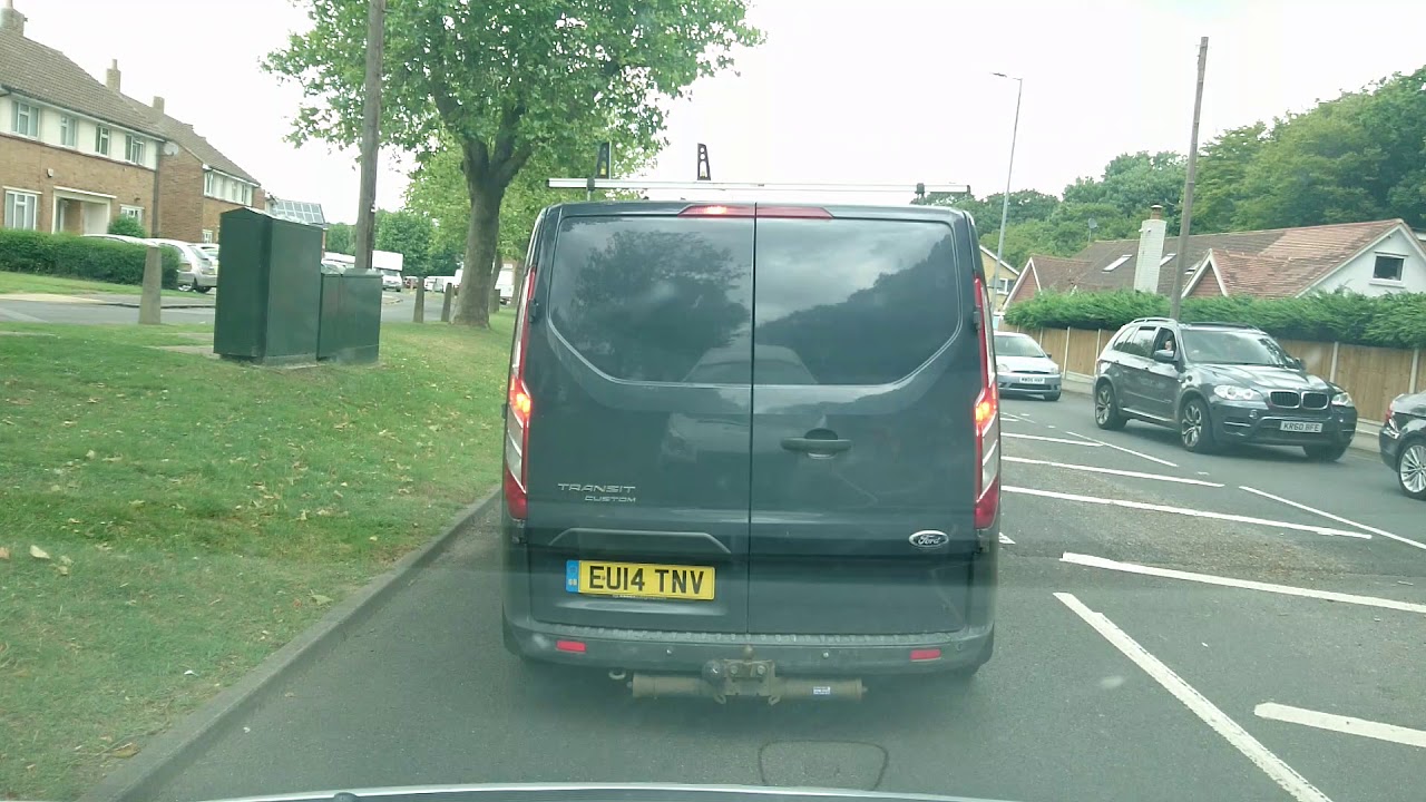 Canvey Island SS8 to Rayleigh SS6 (A127 shut heading Southend) 1720