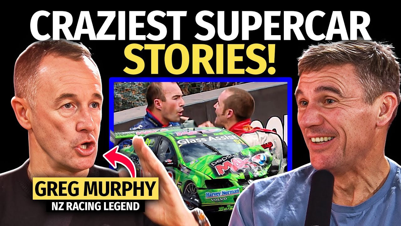 Greg Murphy on The Lap of the Gods, Near-Death Crashes & Holden vs Ford Rivalry