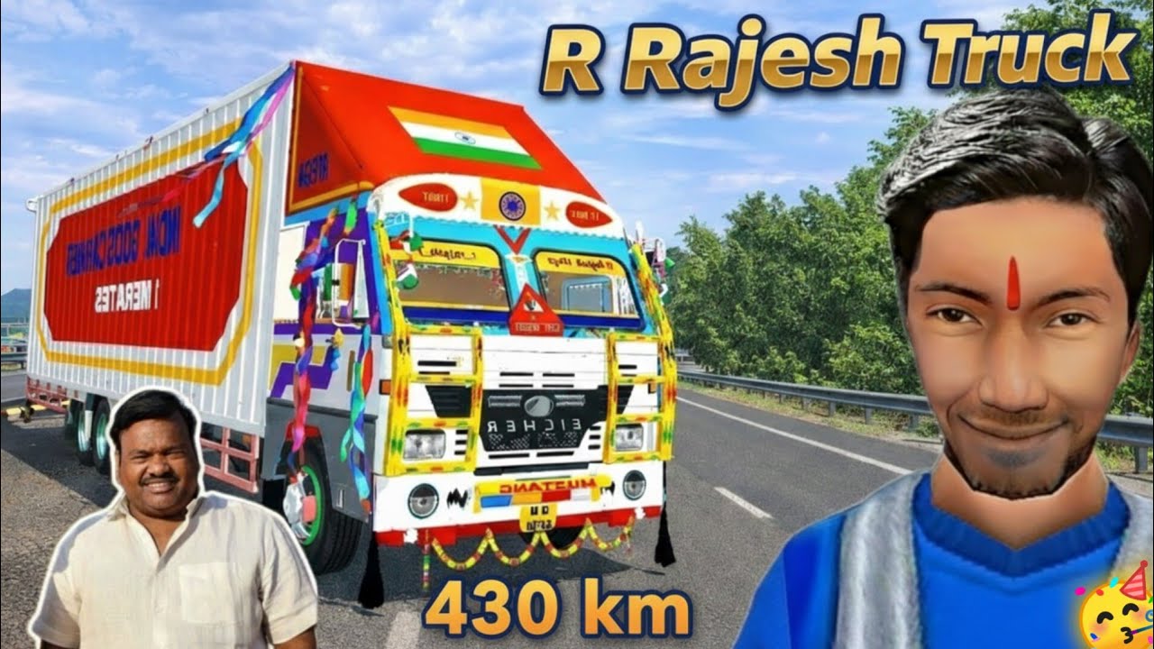 R RAJESH SIR NE TRUCK PER BULA LIYA🥳 | BUS SIMULATOR INDONESIA !