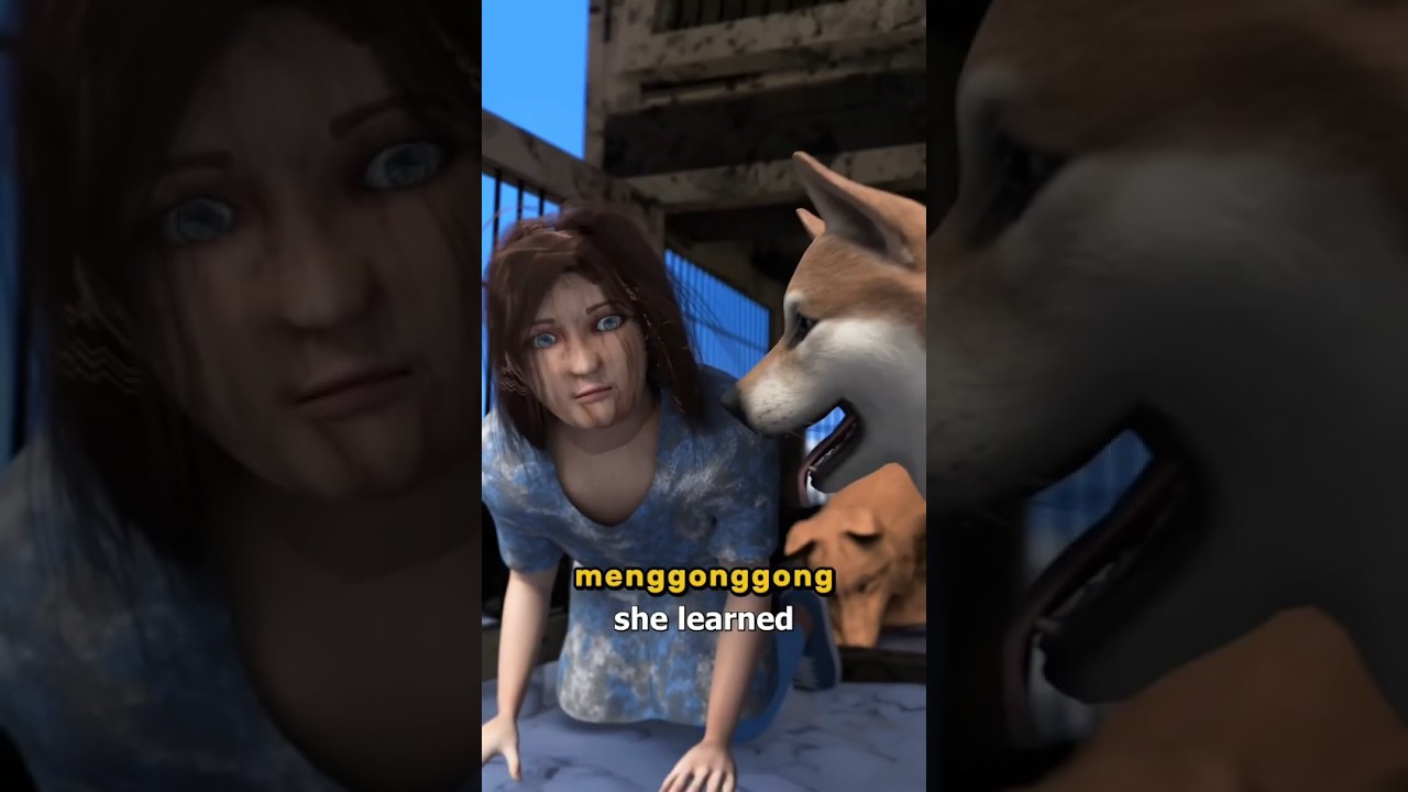 Dibesarkan di Kandang Anjing #shorts #faktaunik #anjing