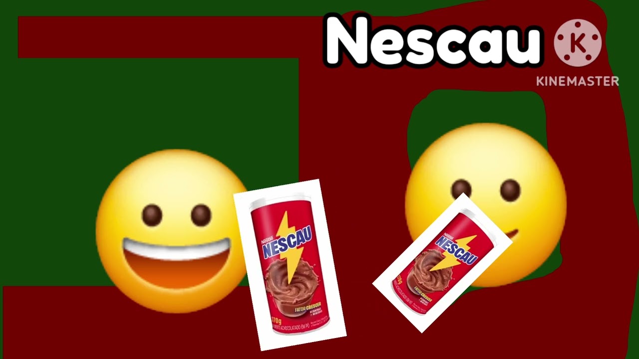 O emoji colocou parafuso no Nescau