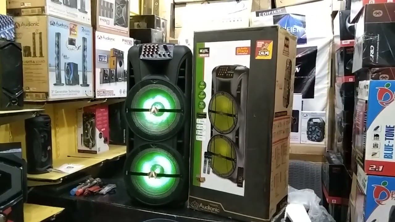Audionic Mh1212 Speaker woofer Sound Demo ( @redonwebtv7300 )
