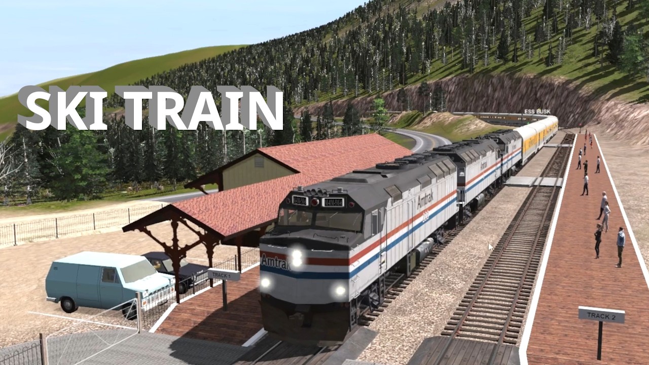 The Ski Train | Trainz 2022