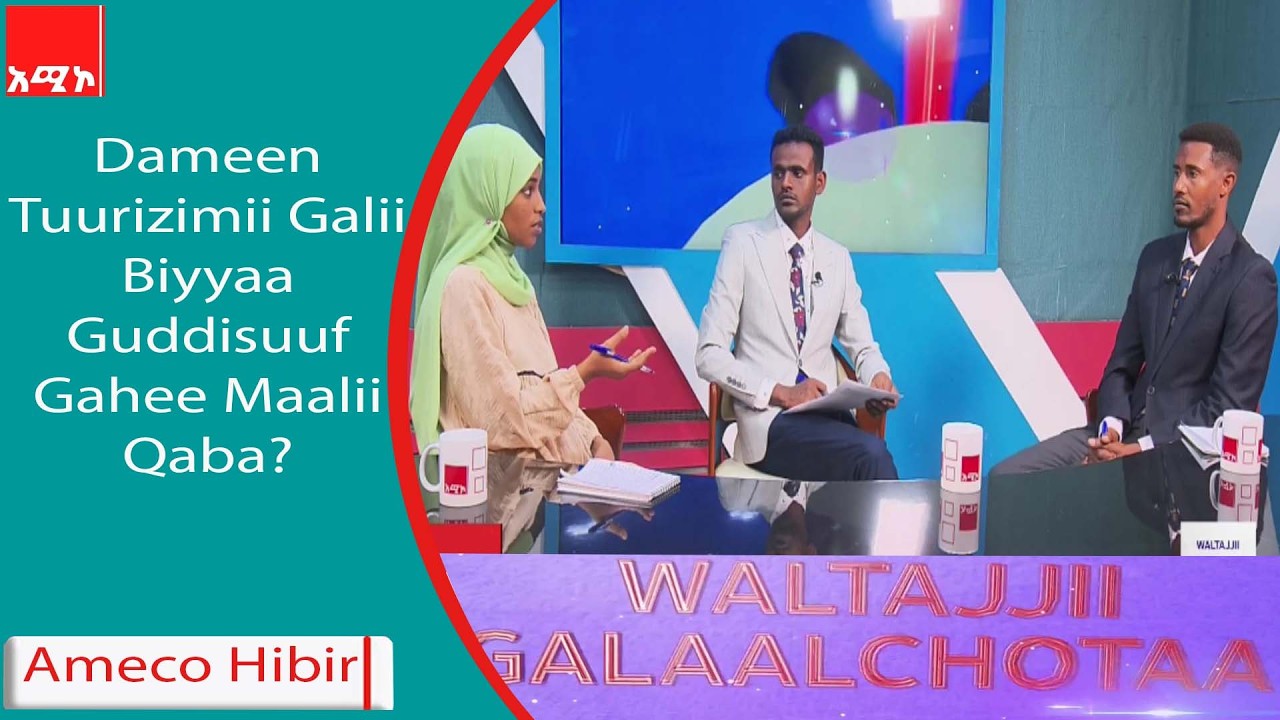 AMECO HIBIR: Dameen Tuurizimii Galii Biyyaa Guddisuuf Gahee Maalii Qaba  03/07/2018