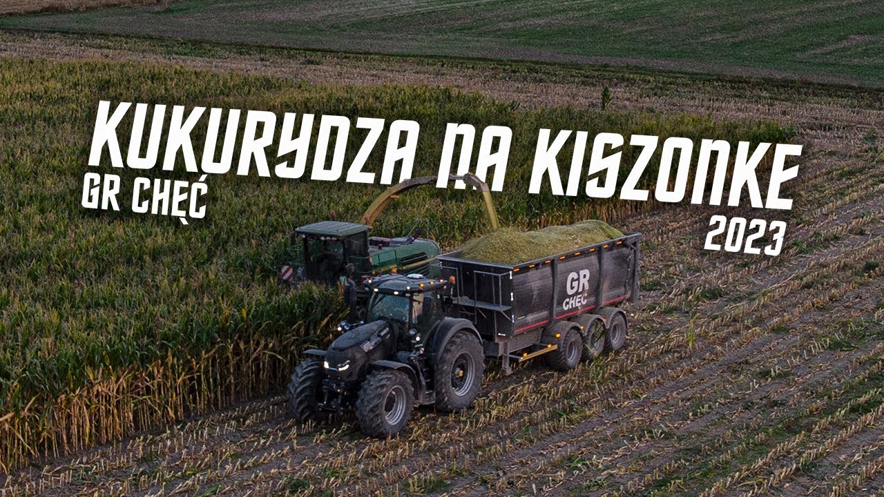 Kukurydza na Kiszonkę 2023 | GR Chęć | John Deere 7450 | 2x Case | 2x Deutz Fahr | 3x New Holland |