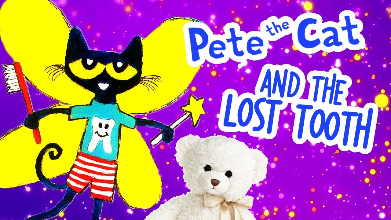 Pete the Cat and the Lost Tooth by James Dean | Ms. Becky & Bear's Storytime