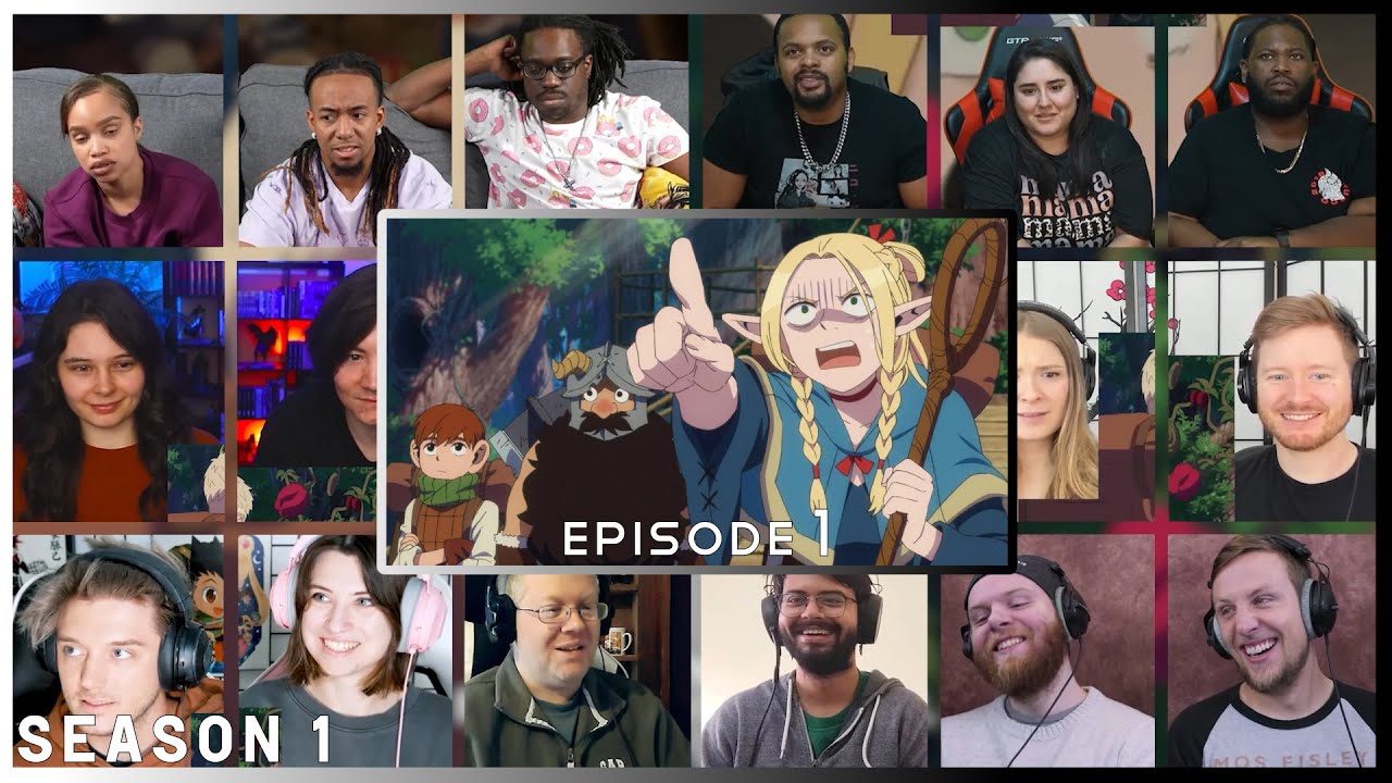 Delicious in Dungeon Episode 1 Reaction Mashup | ダンジョン飯