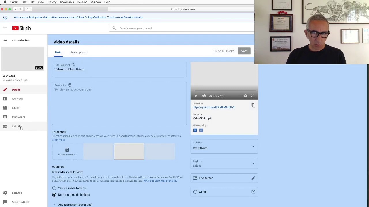 Are you interested in generating transcript in Italian or English or other languages?