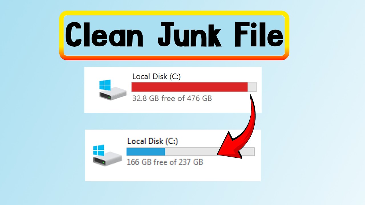 One Click Junk File Cleaner &ndash; 100% Super Fast PC Boost