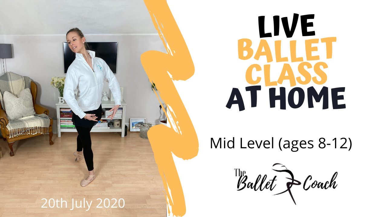 Ballet class - Mid level (age 8-12)