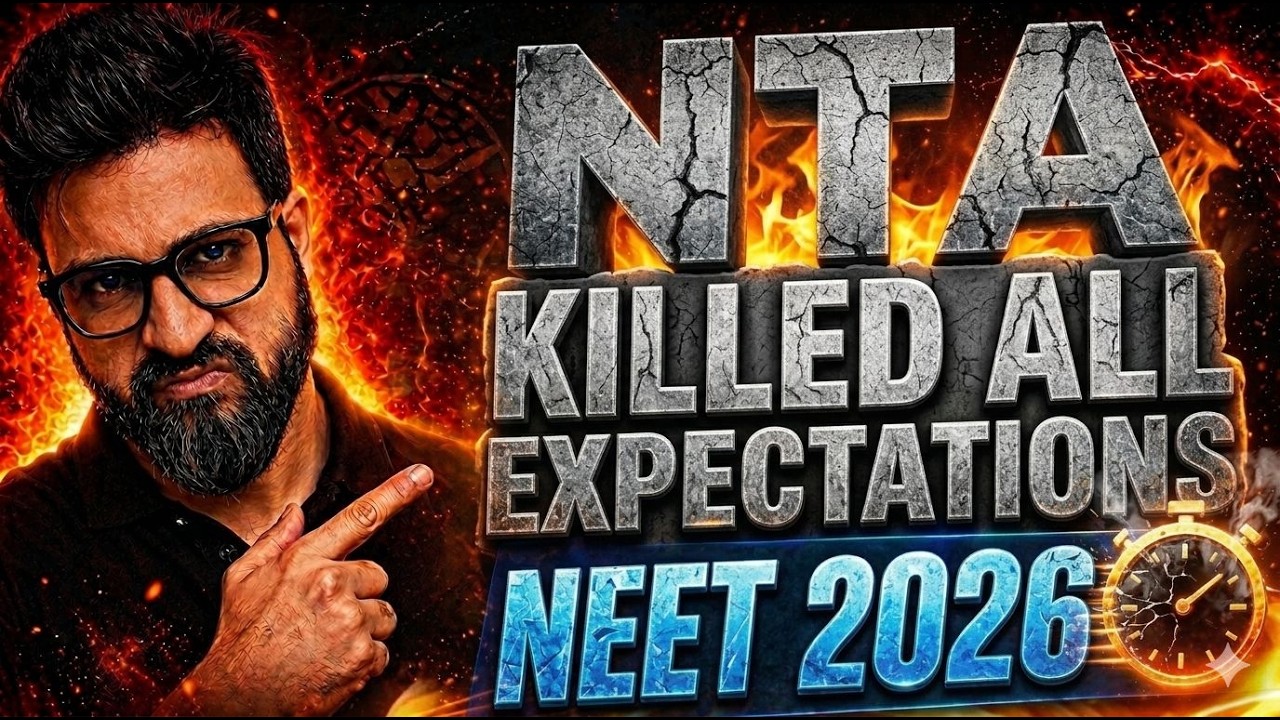 This is not FAIR NTA | Big Blunder again | NEET 2026 | Yawar Manzoor sir