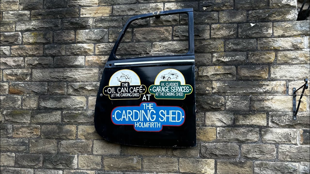 The Carding Shed, Holmfirth. Sundays ride out destination.