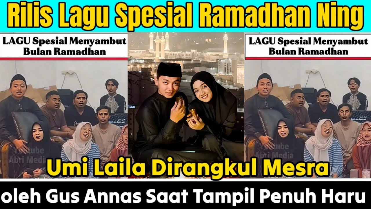 Rilis Lagu Spesial Ramadhan, Ning Umi Laila Dirangkul Mesra oleh Gus Annas Saat Tampil Penuh Haru