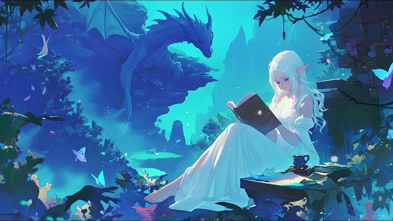 Ethereal Echoes: A Lofi Tale with the Celestial Elf.