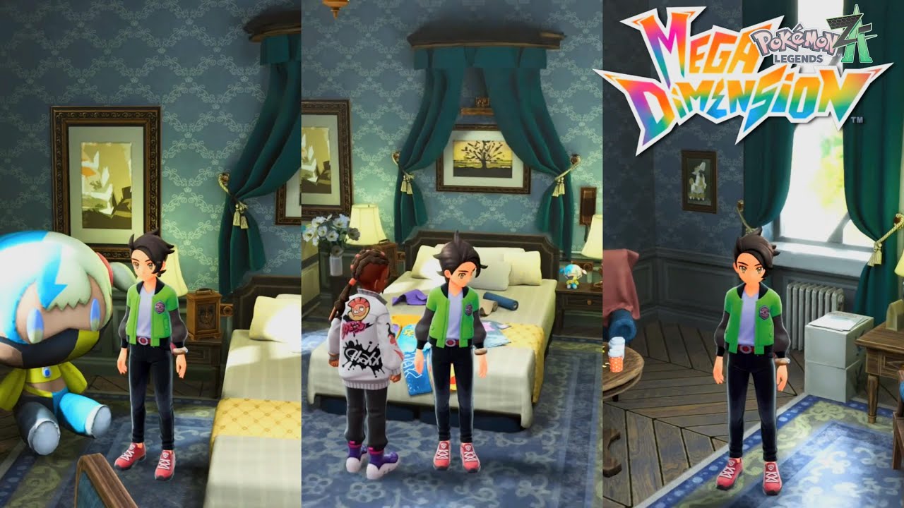 Legends Z-A Mega Dimension: Entered Every Room Hotel Z (201 & 204 + Roof) 