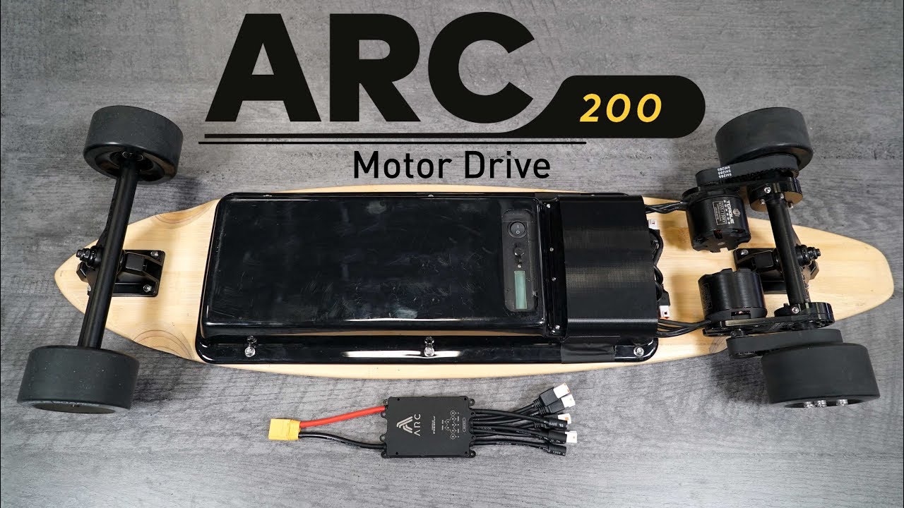 Arc200 Motor Drive Skateboard Setup Tutorial