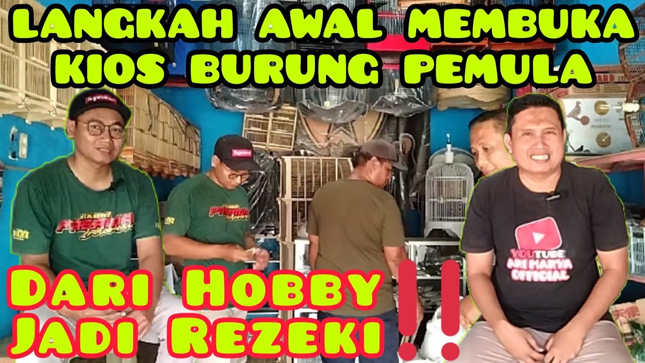 Cara Buka Usaha Kios Burung ❗ Cara  Buka usaha Bird shop supaya  sukses ‼️