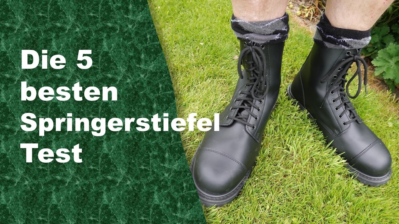besten Springerstiefel Test 2026