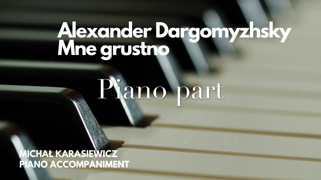 Alexander Dargomyzhsky - Mne grustno