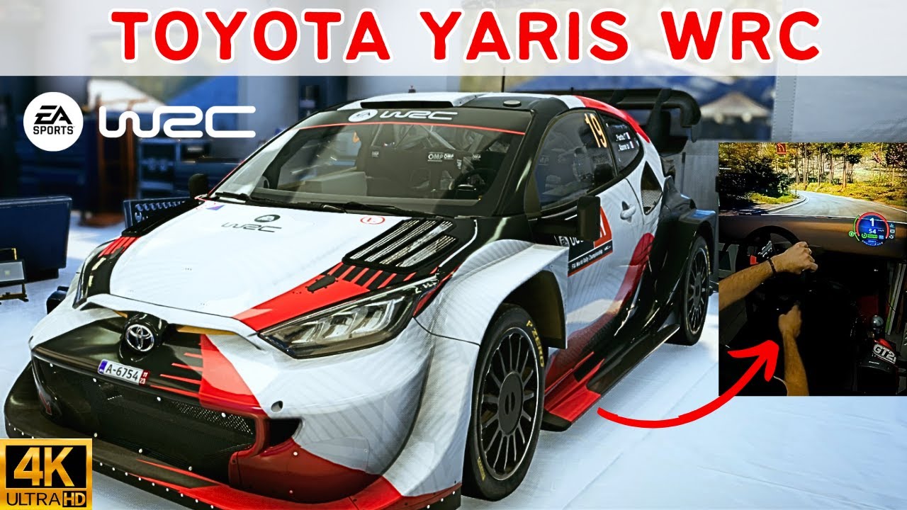 EA Sports WRC : TOYOTA YARIS HYBRIDE - Top 10 Mondial ! Voici mes réglages