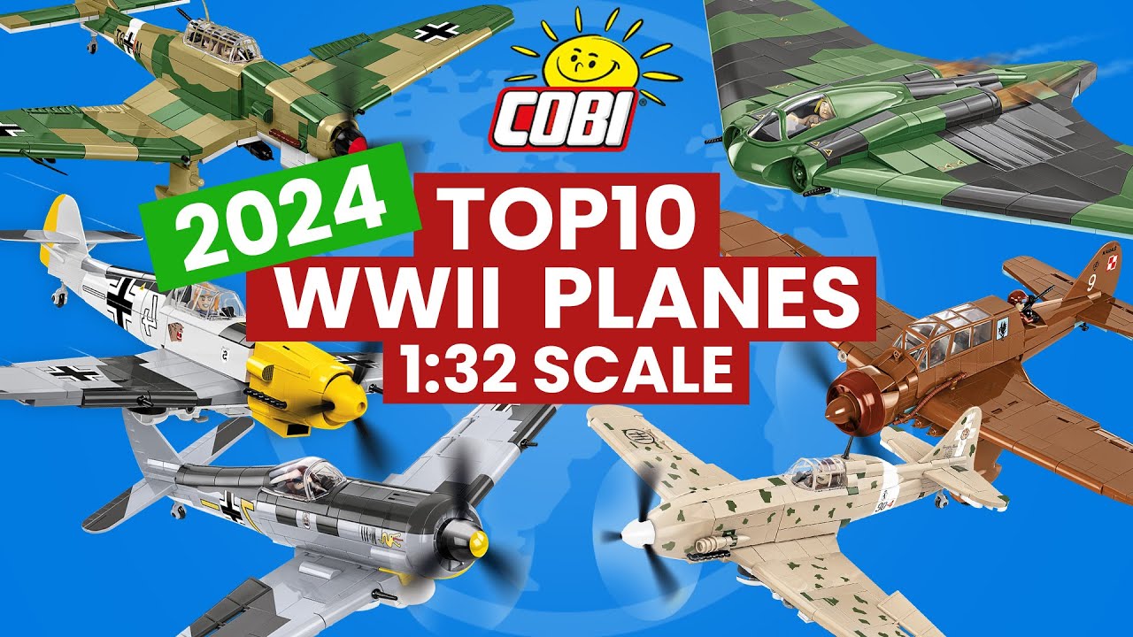 Top 10 COBI 1:32 Scale Planes: Fan Favorites Revealed! ✈️🔥