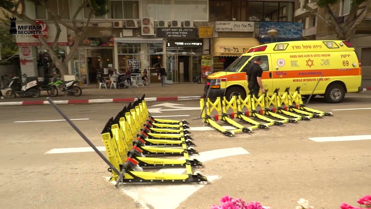 MVB 3X – Portable Anti-Ram Barrier at Big Event (French Version) | Mifram Security