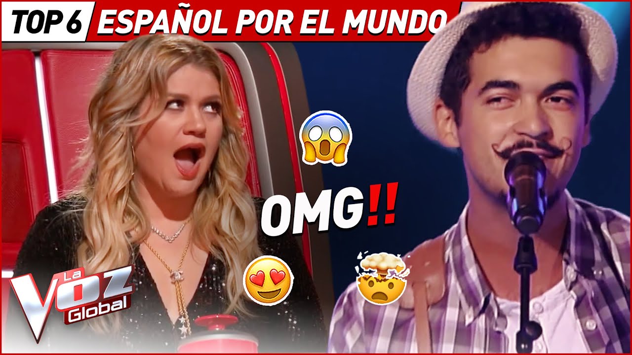 Cantan en ESPAÑOL en países NO hispano hablantes en La Voz