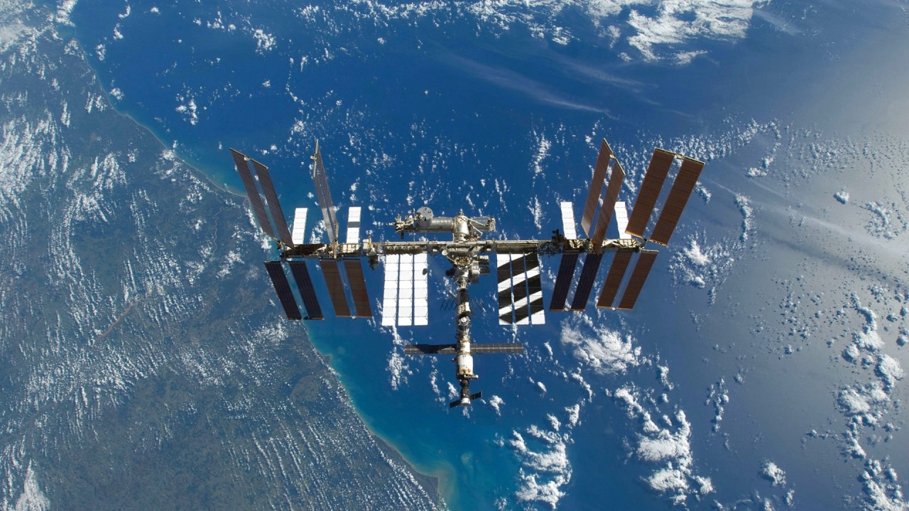 International Space Station NASA View With Map - 7769 - 2026-03-01