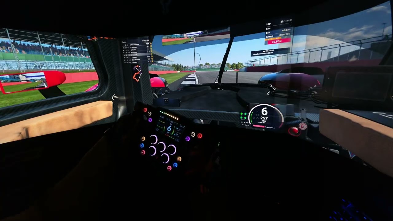 LMU silverstone  P10 to P4
