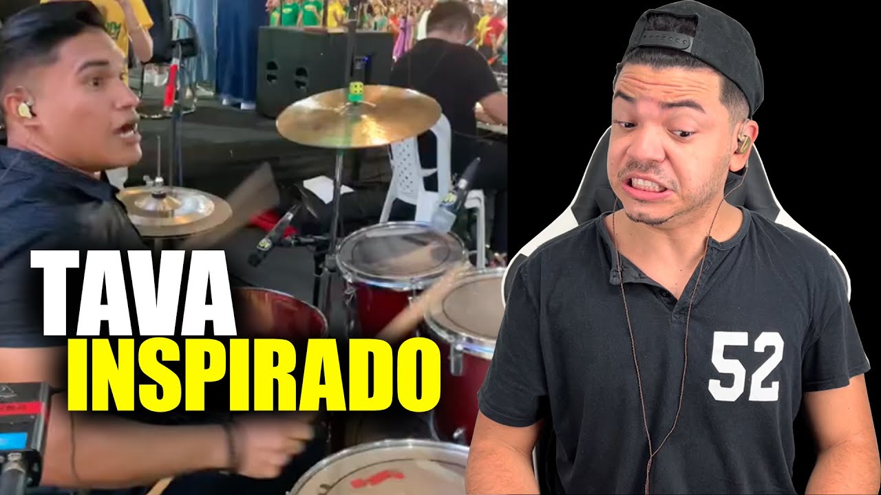 🔥TODOS FICARAM IMPRESSIONADOS COM ESSE BATERA 🔥