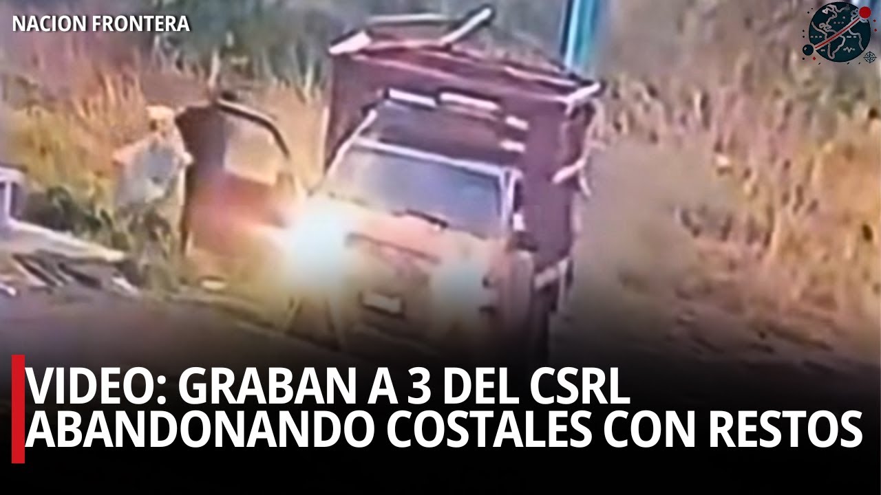 🔴VIDEO: Graban a 3 del CSRL abandonando costales con restos | Cuitzeo, Michoac&aacute;n