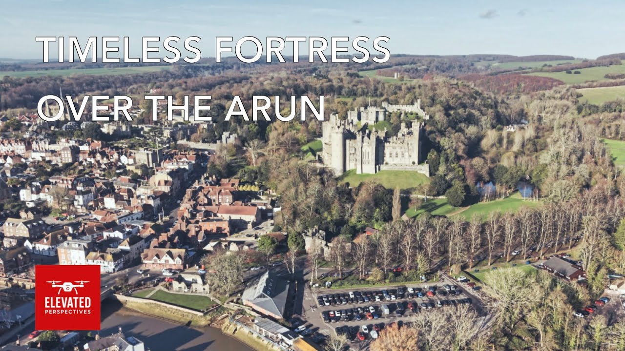 The Majestic Rise of Arundel Castle | Cinematic Drone View