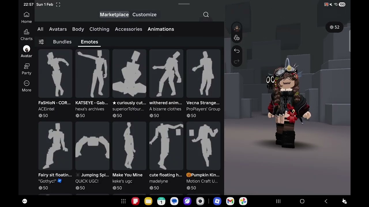 Customising (And Buying New Things For) My Roblox Avatar!!