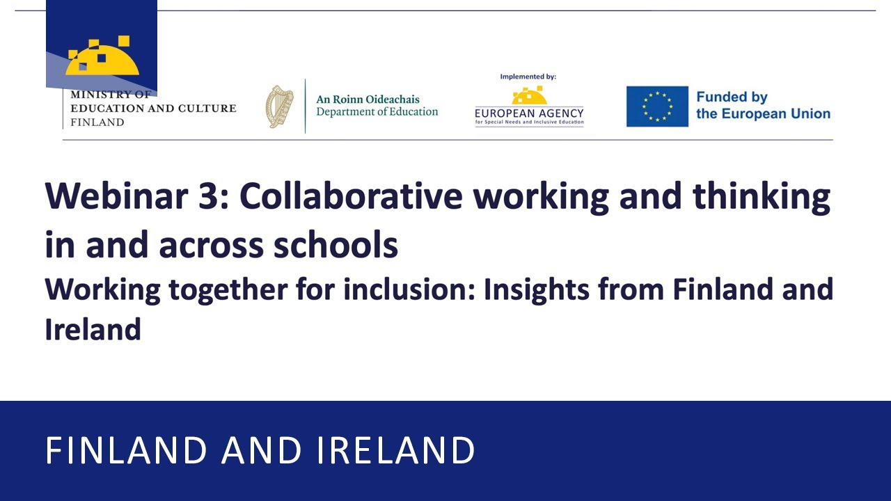 Working together for inclusion: Insights from Finland and Ireland