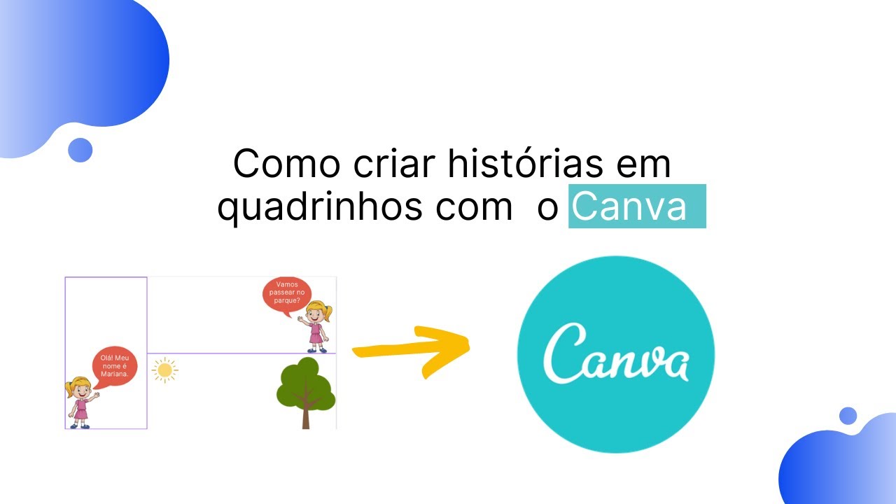 Como criar histórias em quadrinhos | Canva