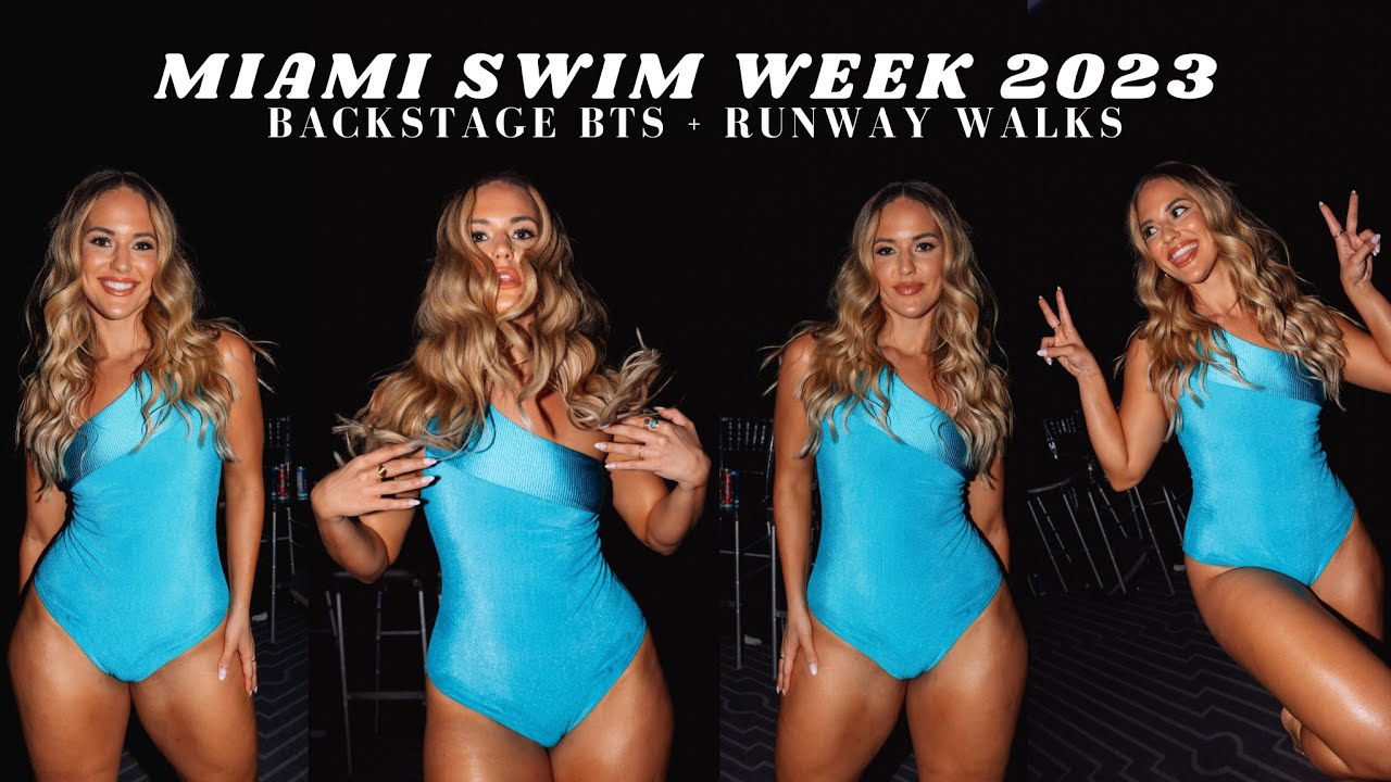 Miami Swim Week Runway Walks + Backstage Highlights
