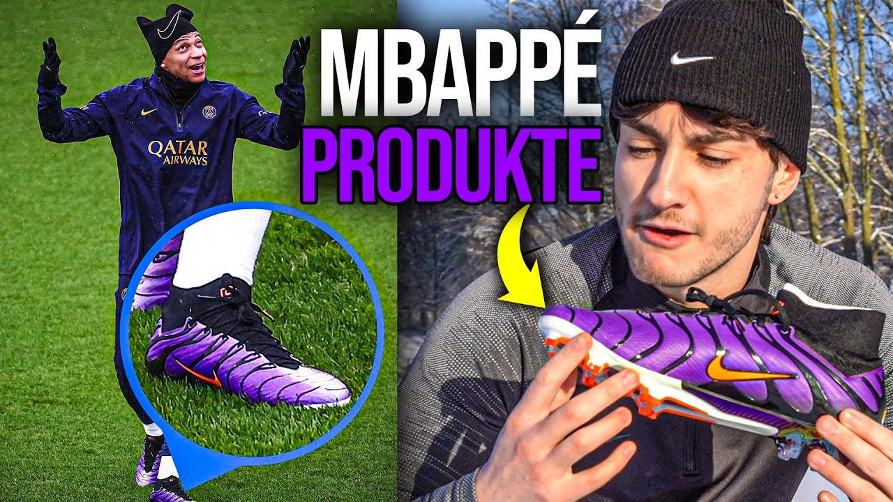 Ich teste alle Kylian Mbappé Produkte