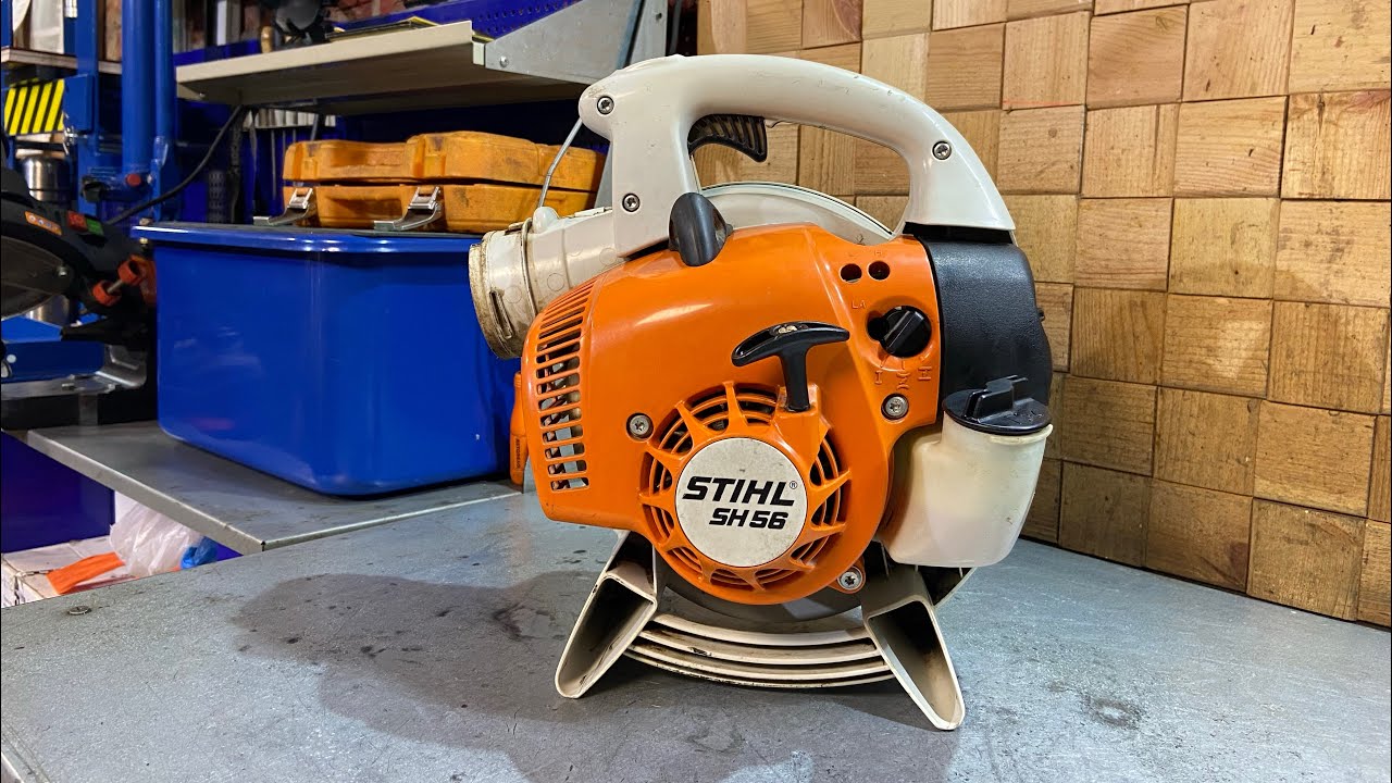 Всасывающий измельчить STIHL SH56 2010г. Забывали обслуживать!