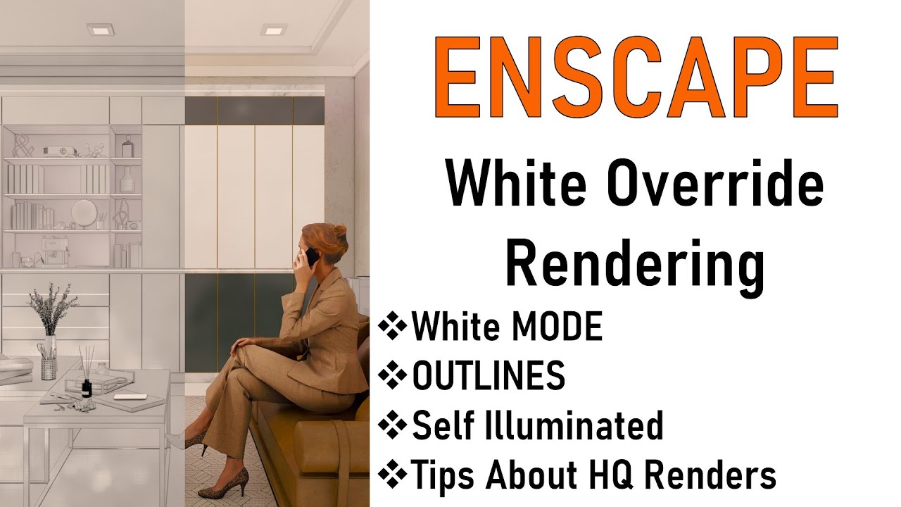 Realistic Rendering In SketchUp Enscape | Become A Professional!