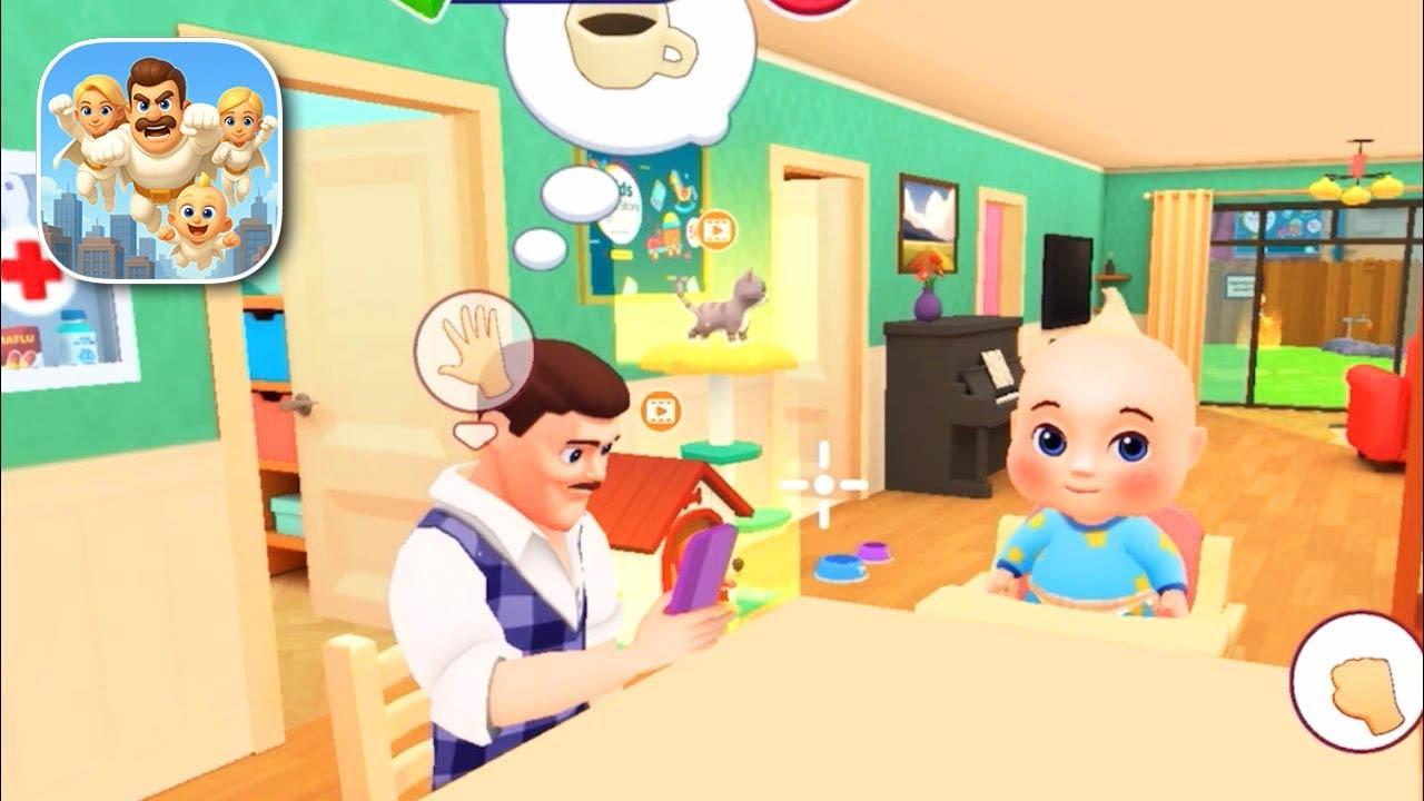 Family Life Simulator: Neighbor Prank - Mother Simulator Gameplay Walkthrough (iOS, Android) 