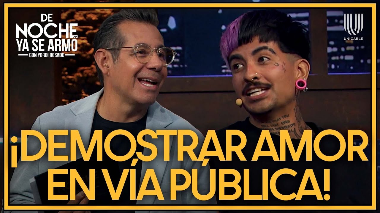 ¡Solo la puntita!: “Soy tu papi” cuenta cómo se salvó de ser detenido por demostrar amor en la calle