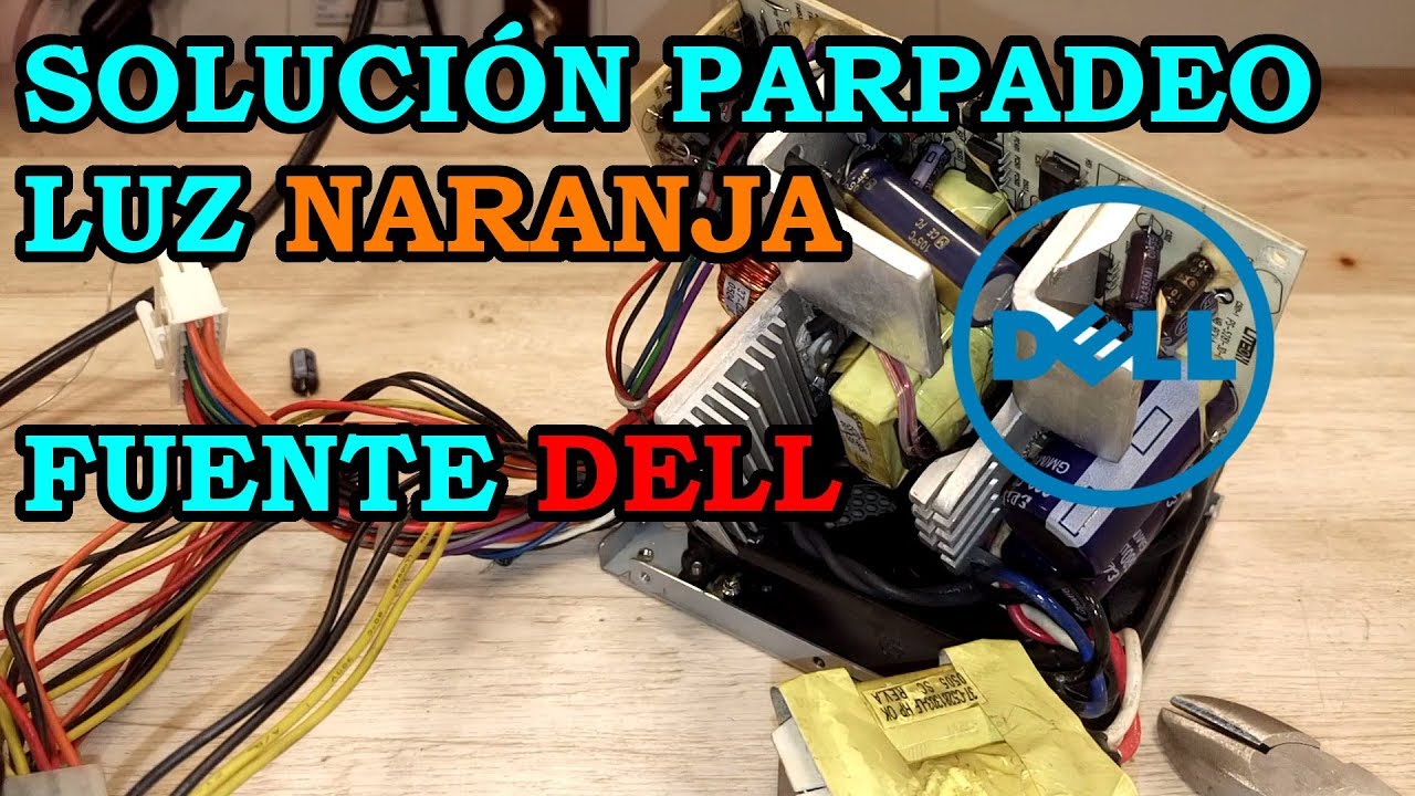 Reparar Fuente de Alimentación Dell GX280. Solucionado parpadeo luz naranja. 111