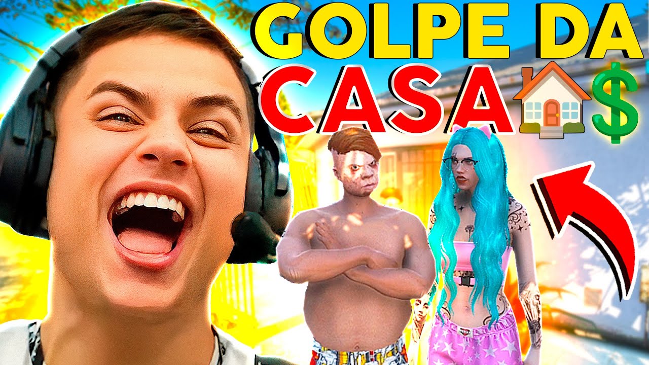 ROUBANDO VENDEDORES de CASAS no GTA RP 😱 (Paulinho o LOKO)