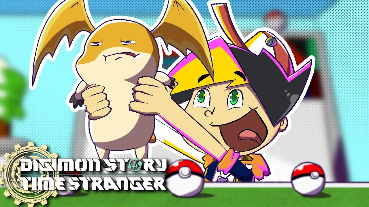 Pokemon Fan Sees Mega Digivolutions For The First Time! [Digimon Story: Time Stranger]