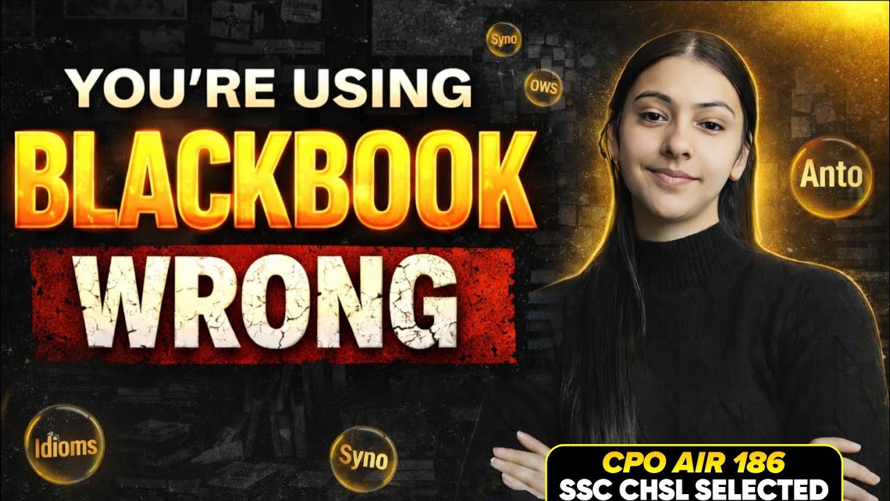 HOW TO READ BLACKBOOK TO SCORE FULL MARKS | MASTER VOCABULARY | RADHIKA SSC | #ssc #ssccgl