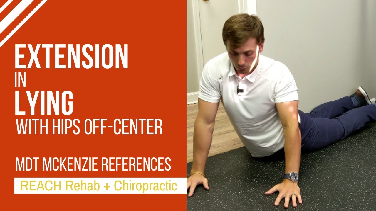 MDT Extension in Lying with Hips Off-Center | McKenzie Method Exercise References