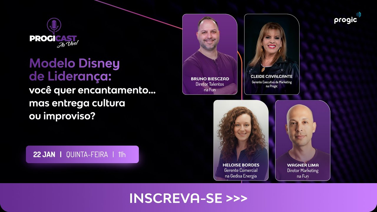 [Progicast] #121 – Modelo Disney de Liderança: quer encantamento… mas entrega cultura ou improviso?