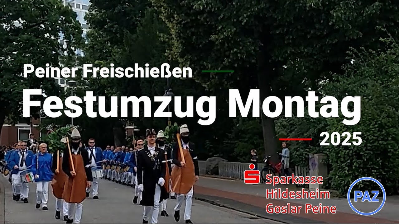 So feiert Peine! Freischießen-Montag 2025 | Die Sparkasse HGP macht’s möglich